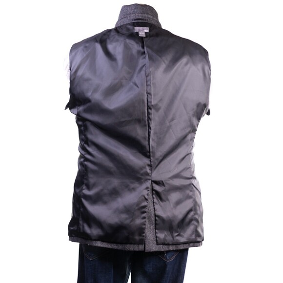 H&M Mens Gray wool Blazer 2 Button Sports Coat Suit Jacket Notch Lapel 40 - Picture 10 of 12